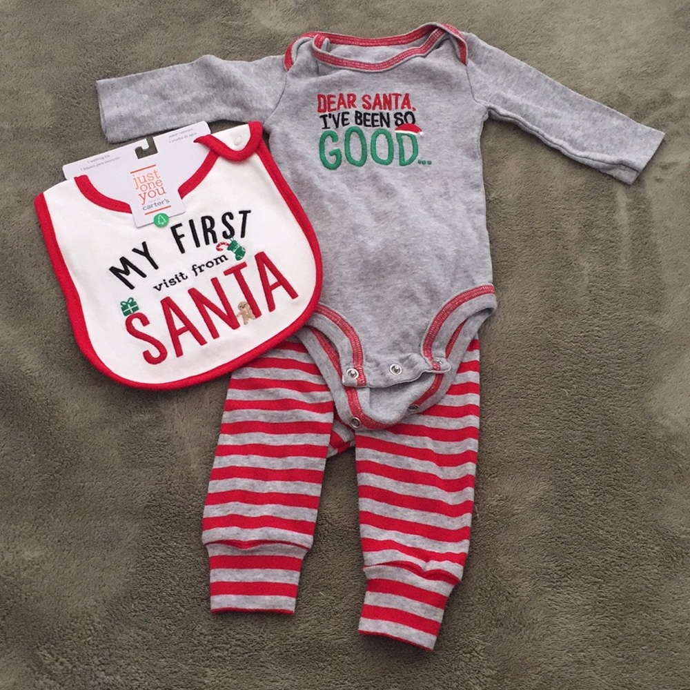 Baby’s 1st Christmas outfit 🎅🏼